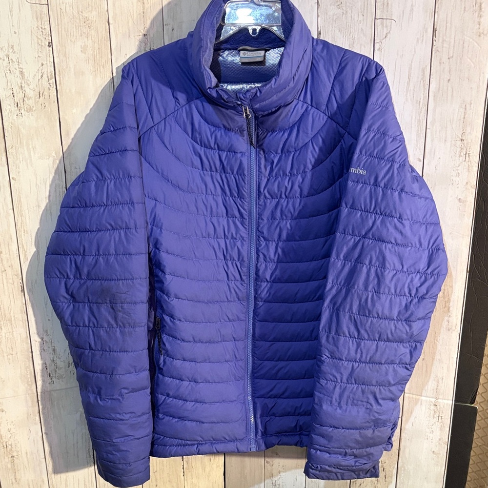 Columbia Women's Purple Puffer Jacket